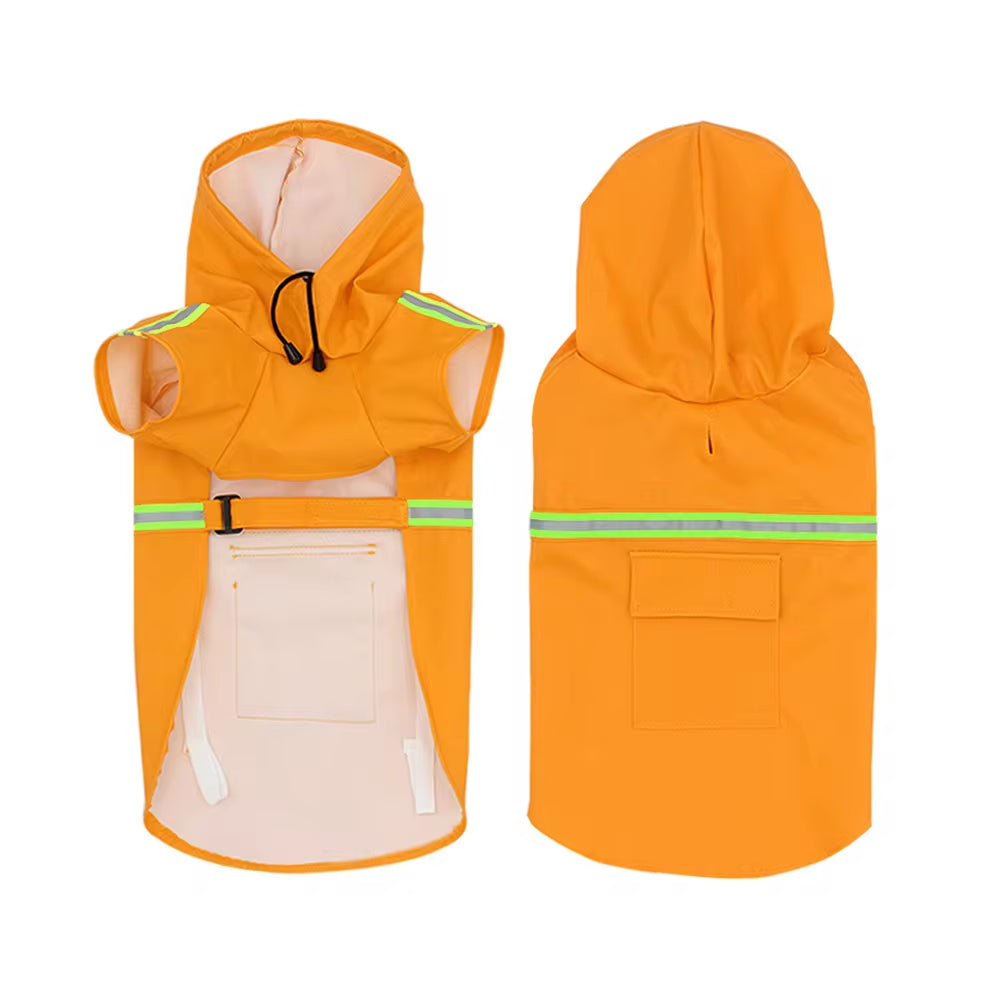 Waterproof Poncho Dog Raincoats for Small & Large Dogs