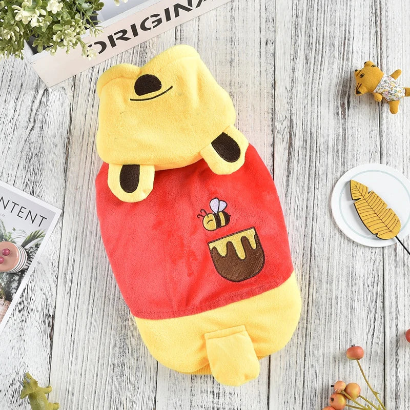 XXXL French Bulldog Dog Coat Jackets Halloween Costumes Cloak Warm Bee Cute Pet Animal Apparel Outfit for Chihuahua Yorkshire