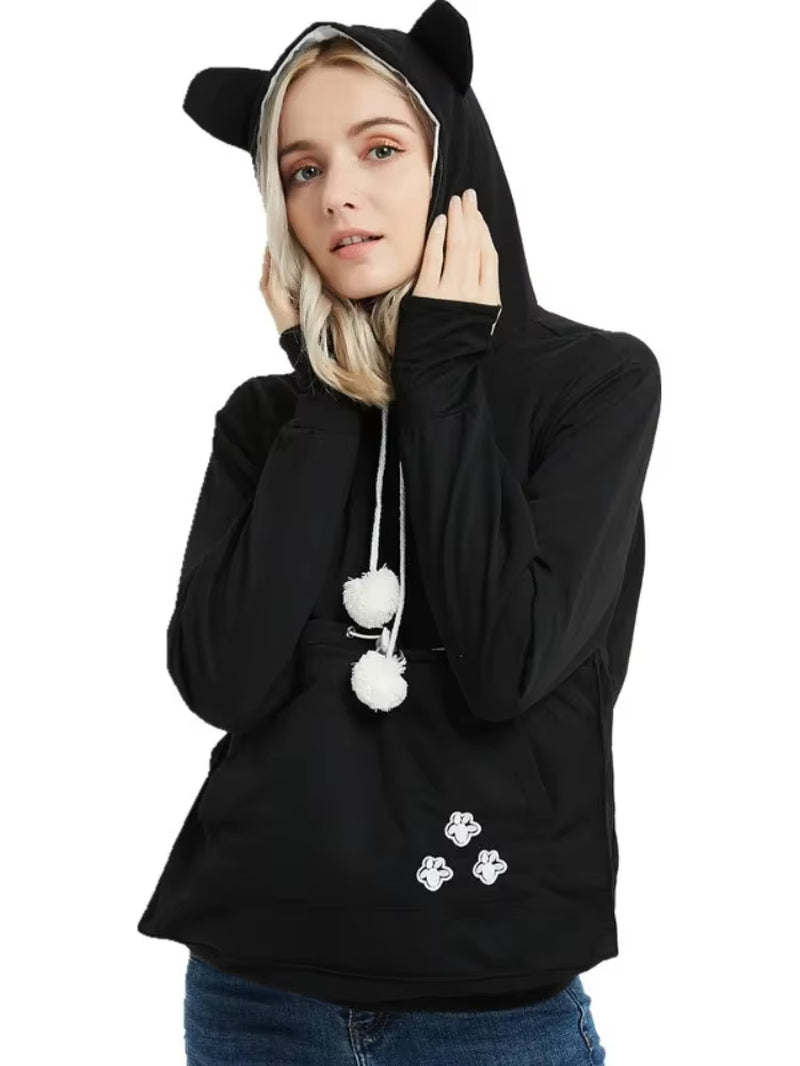 New High Quality Fashion Cat & Dog Lovers Hoodies! Cozy Pullover Sweatshirt