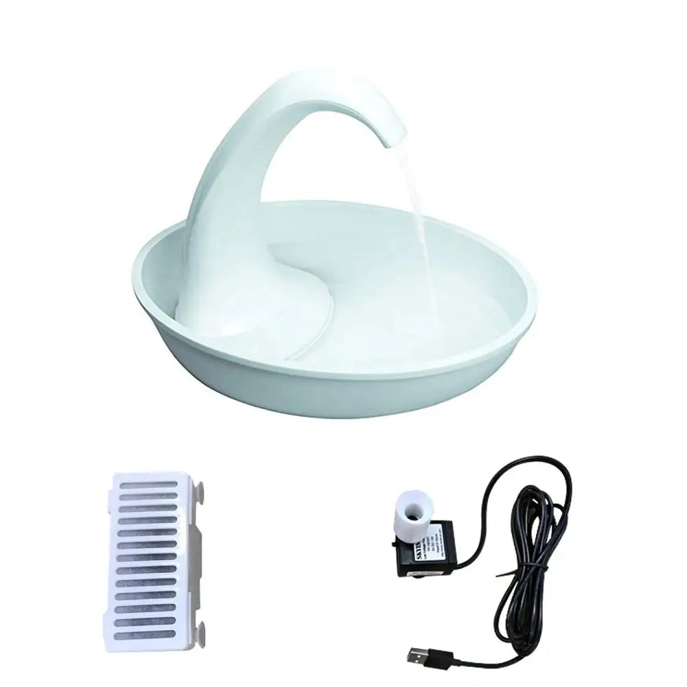 Swan Shaped Pet Automatic Water Dispenser