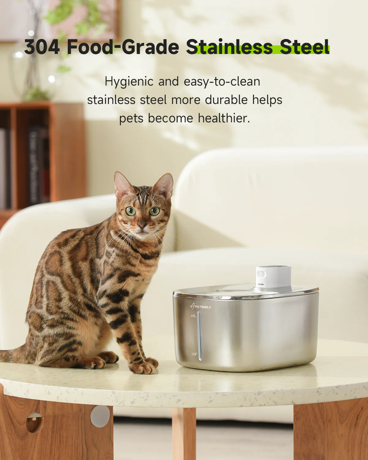 4L Kitty Cat Wireless Auto Sensor Drinking Water Fountain Dispenser