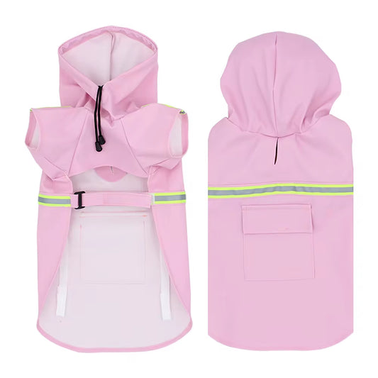 Waterproof Poncho Dog Raincoats for Small & Large Dogs