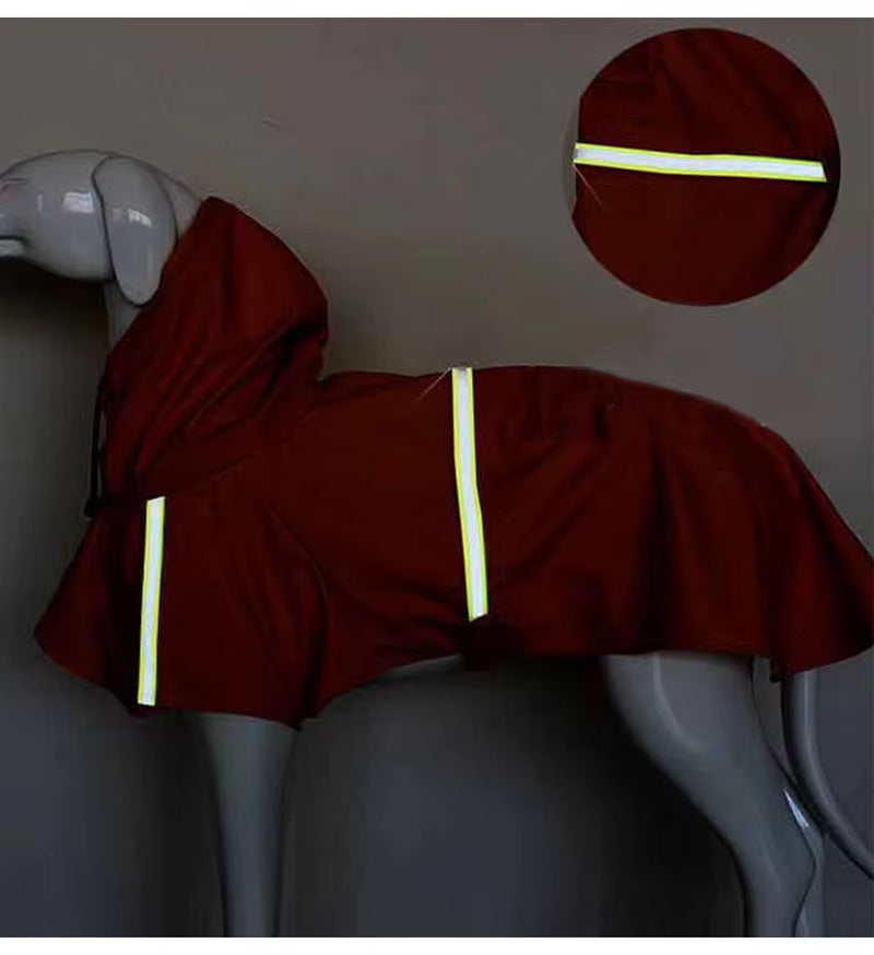 Waterproof Poncho Dog Raincoats for Small & Large Dogs