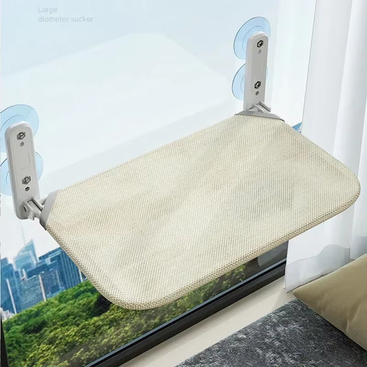 1 Piece Foldable Breathable Cloth Cat Hammock that can mount to your Window! Capacity of 10KG