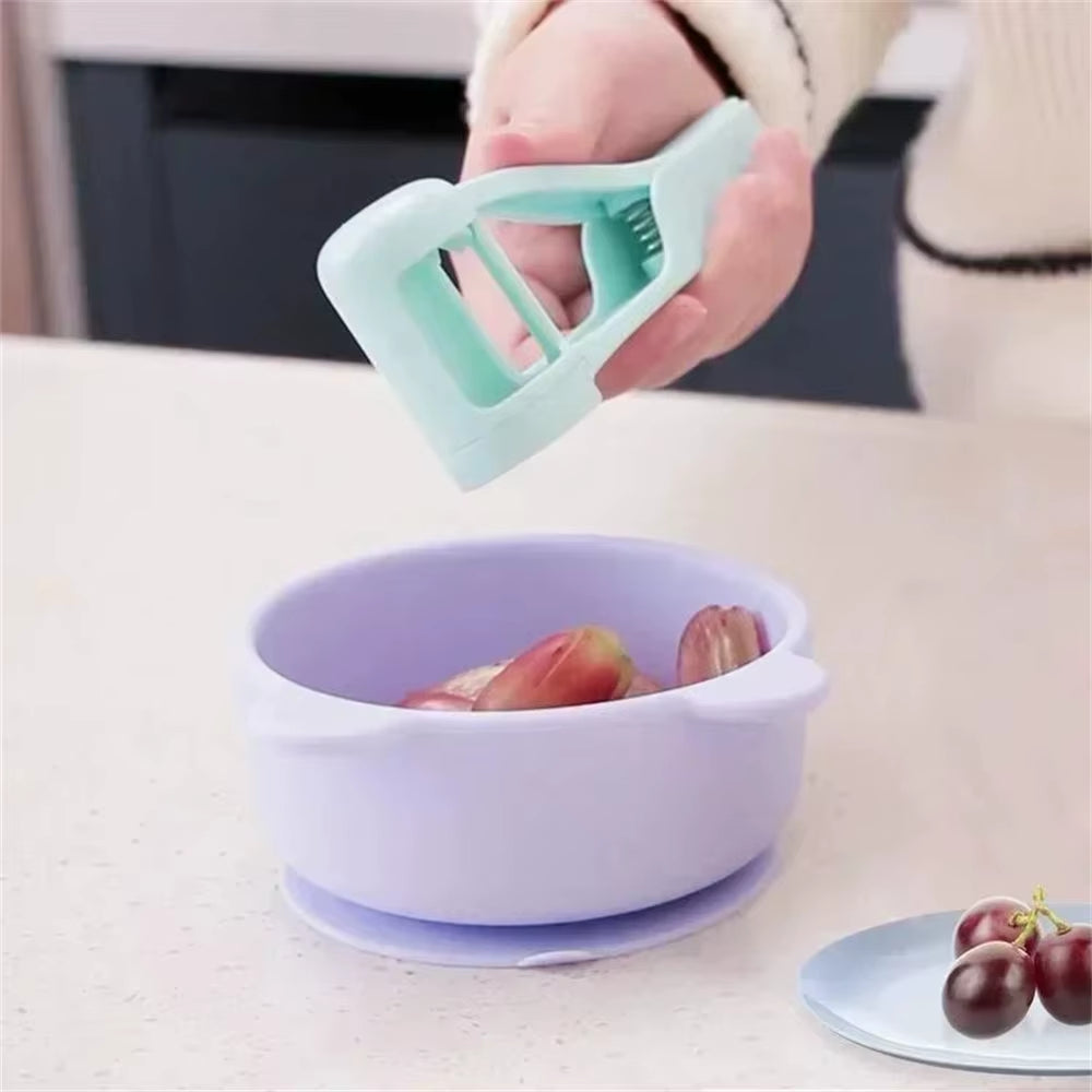 Fruits Slicer for Grapes Cherrys Tomatoes Fruit Salads for Adults Toddlers & Babies