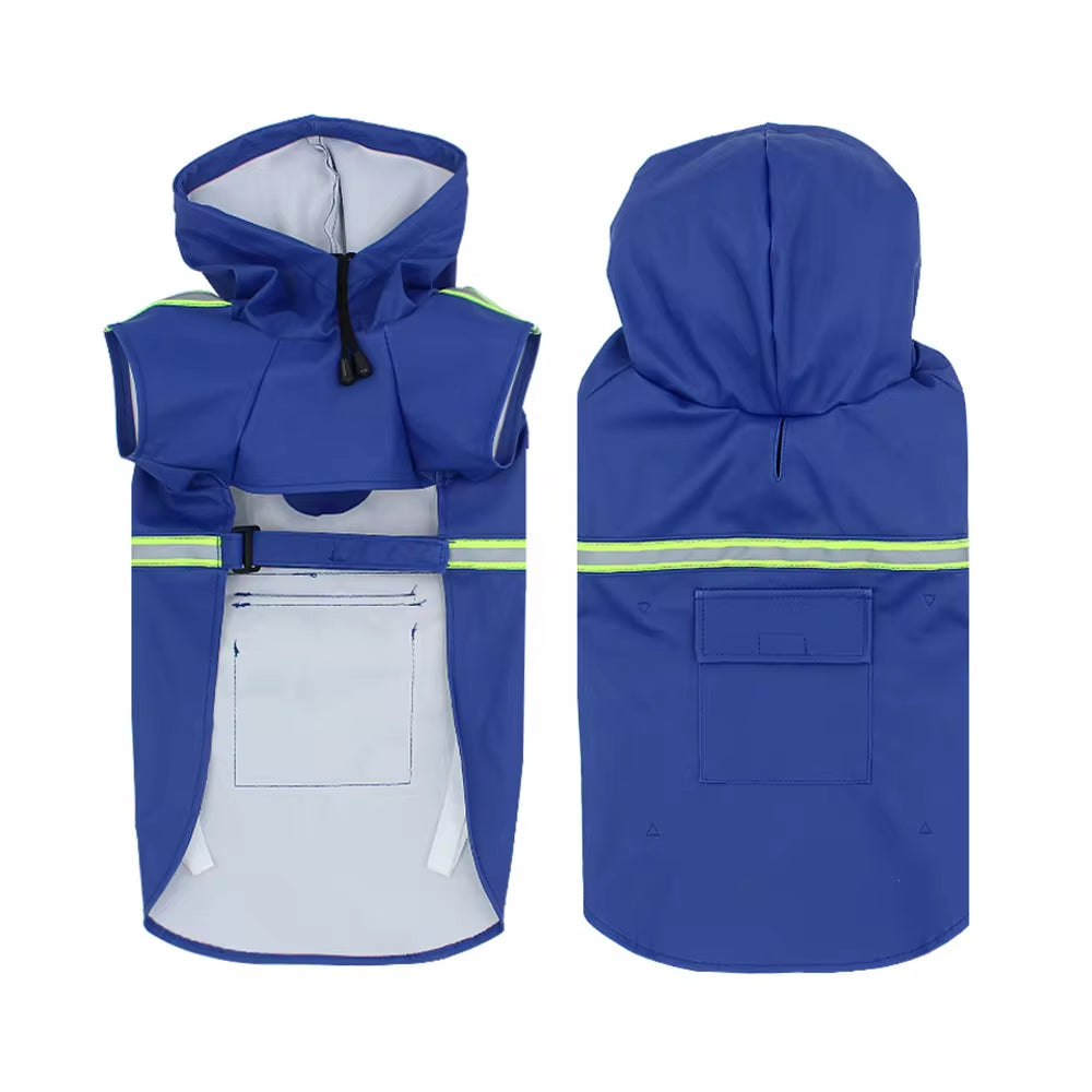 Waterproof Poncho Dog Raincoats for Small & Large Dogs